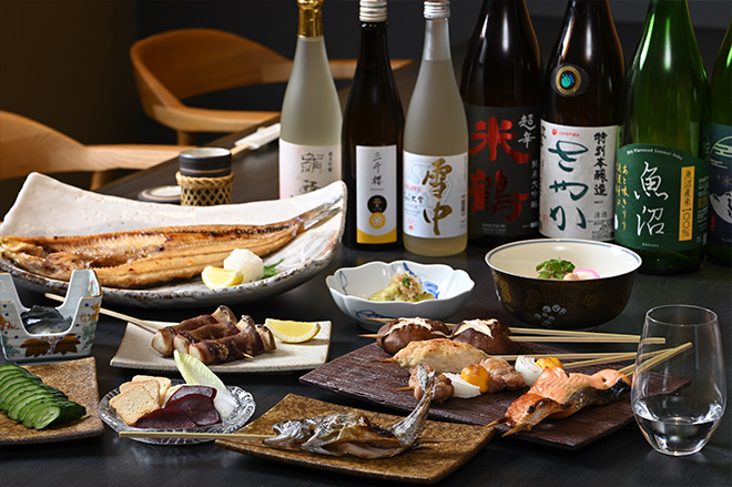 囲炉裏朝食膳