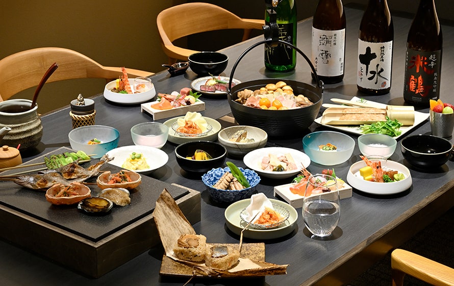 しらかば夕食