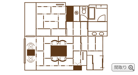 特別室（純和室）間取図
